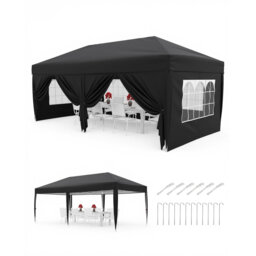 FXSGER 600cm W x 300cm D Polycarbonate Cover Retractable Door / Window Awning