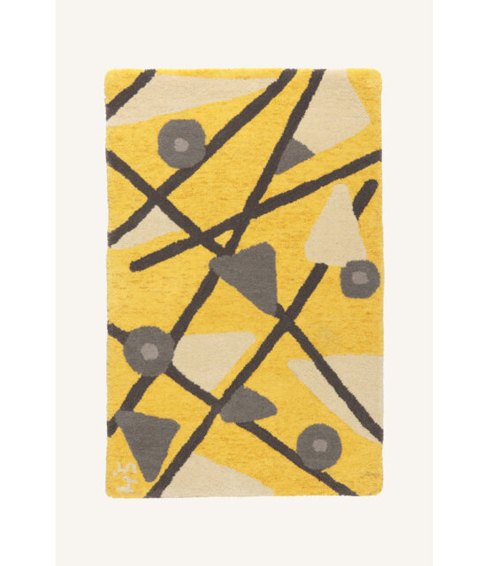 Checo Wool Yellow Rug
