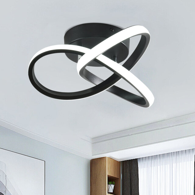 Angstrom 1 - Light 26cm Unique/Statement Geometric LED Semi Flush Mount