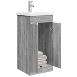 Single Bathroom Vanity with Ceramic Basin