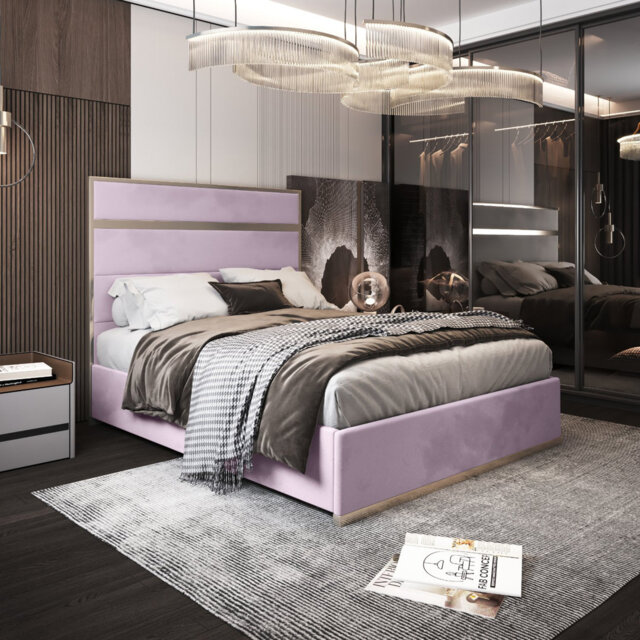 Mirosavka Upholstered Bed