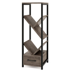 92cm H x 30cm W Metal Book Display Bookcase
