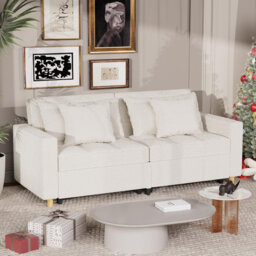 Borchert 2 Seater Fabric Sofa Bed