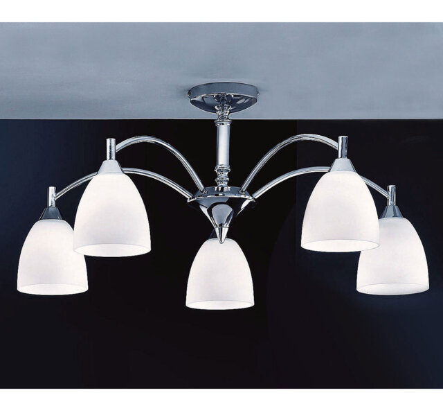 Horatio Glass Semi Flush Mount