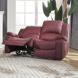 Abelle 2 Seater Faux Leather Electric Reclining Sofa