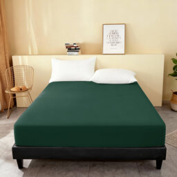 Super Soft Microfiber Fitted Sheet – 25cm Deep Pocket, Brushed Finish