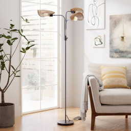 170cm Gloss Torchiere Floor Lamp