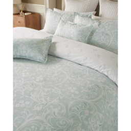 Ophella Duck Egg Duvet Cover Set Double