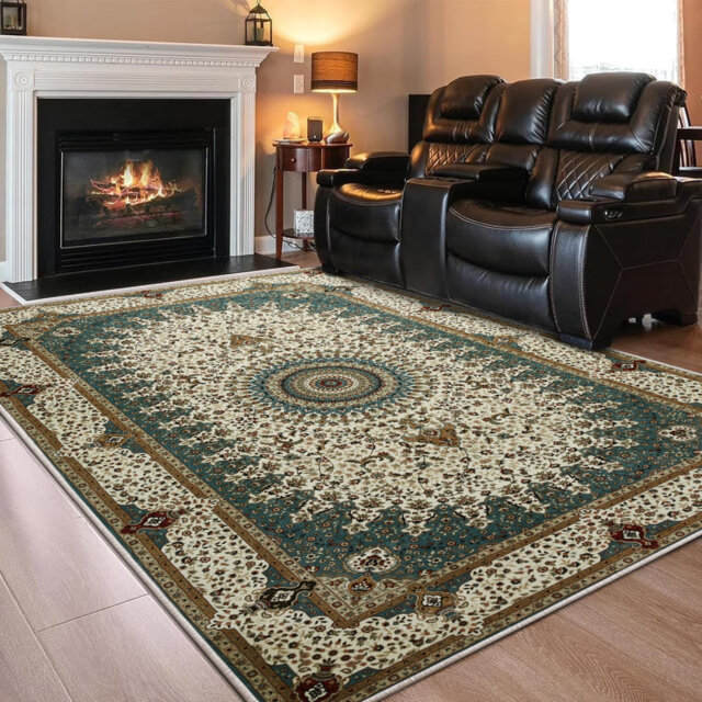 Luxury Cashmere Area Rug – Ultra-Soft, Cozy, Fade-Resistant Floor Rug For Living Room & Bedroom Decor