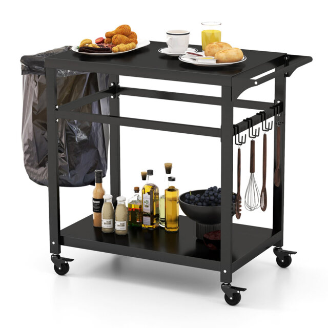 Metal Bar Cart