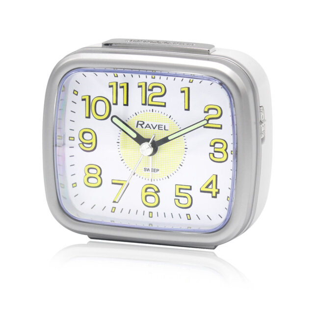 Analogue Quartz Movement / Crystal Alarm Tabletop Clock