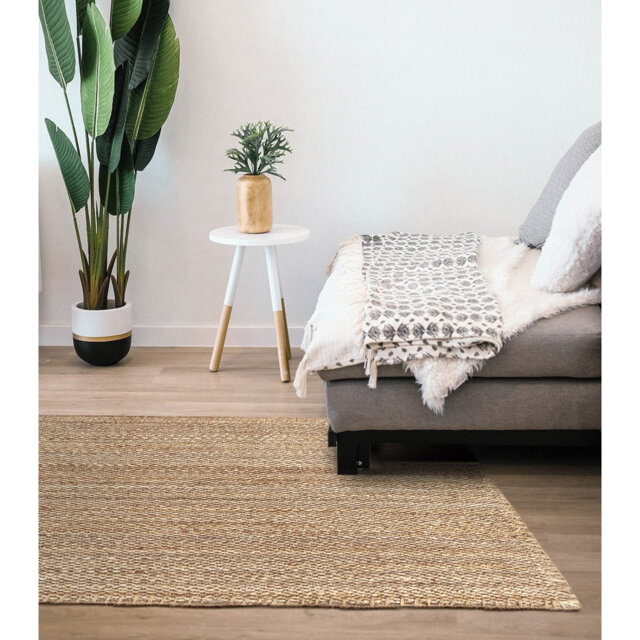 Comae Hand Braided Natural Rug