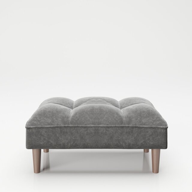 Scarlett 88cm Wide Tufted Rectangle Solid Colour Cocktail Ottoman