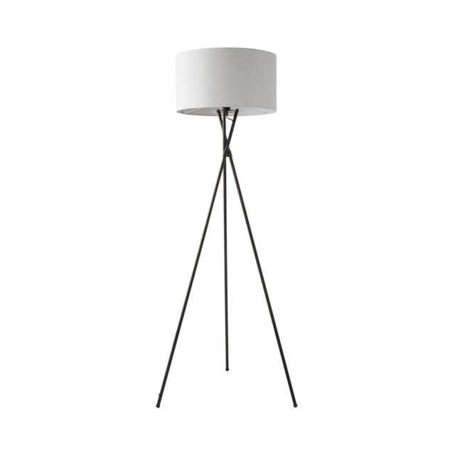 Misner 155cm Camden Tripod Floor Lamp with Large Reni Shade