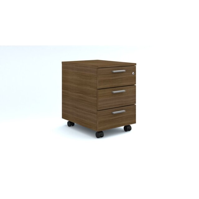 Traskwood 42cm Wide 3 -Drawer Mobile File Cabinet