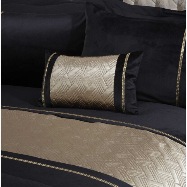 Olympia Chevron Rectangular Boudoir / Breakfast Cushion