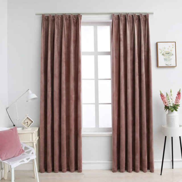 Dollman Velvet Blackout Curtain Single Panel