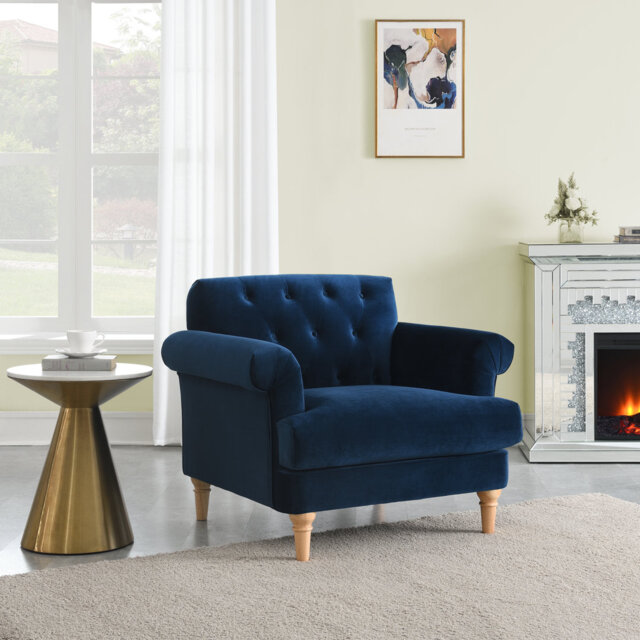 Halltown Velvet Armchair