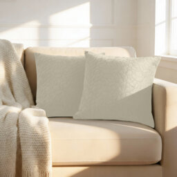 Luxury Pebble Cushion Cover- (Pack of 2)