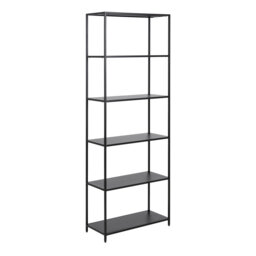 Zakrzewski 185cm H Steel Etagere Bookcase
