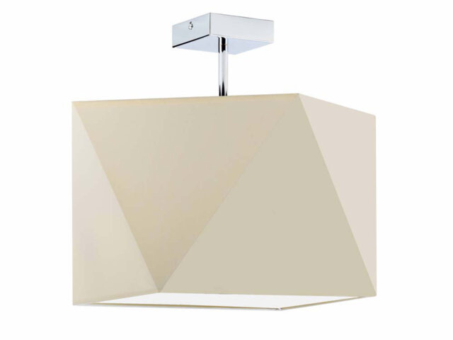 Demarian Fabric Semi Flush Mount