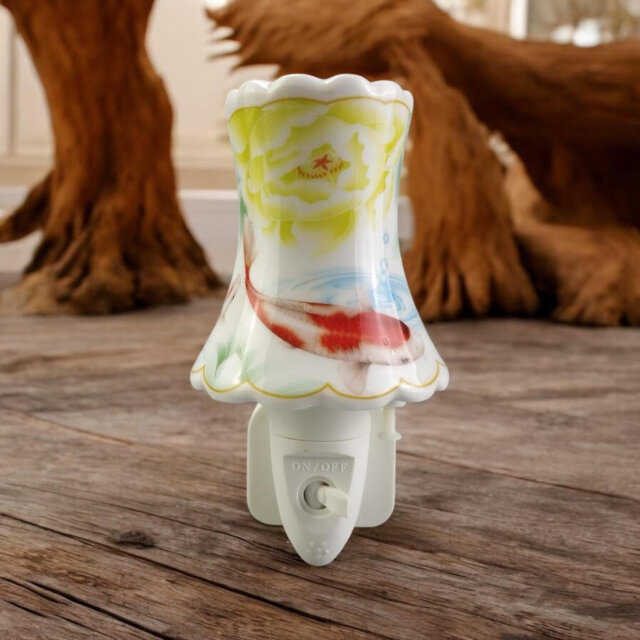 Floral and Fish Night Light