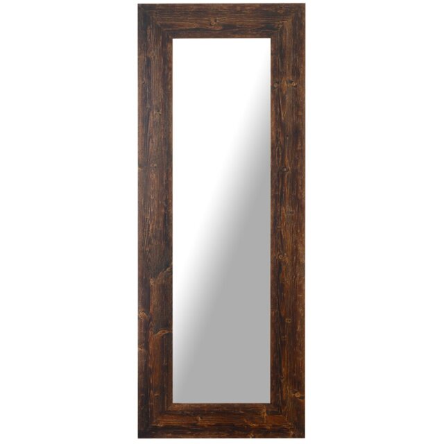 Grant Solid Wood Flat Wall Mirror