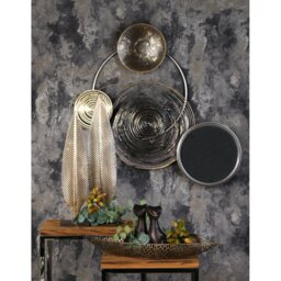 Handmade Abstract Wall Decor on Metal