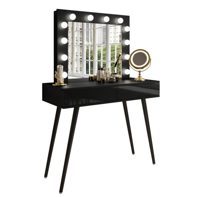 Heidi Dressing Table with Mirror