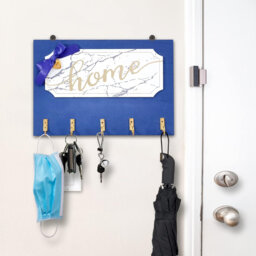 Hillwood Wall Organizer with Key Hooks