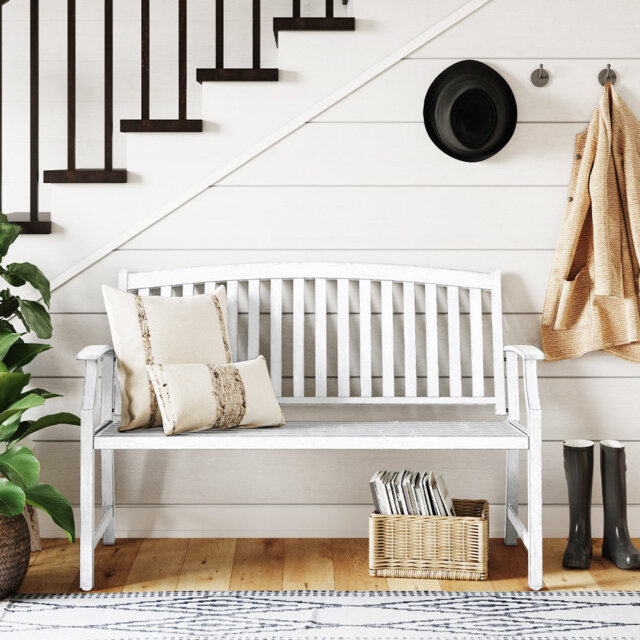 Steel Outdoor Bench