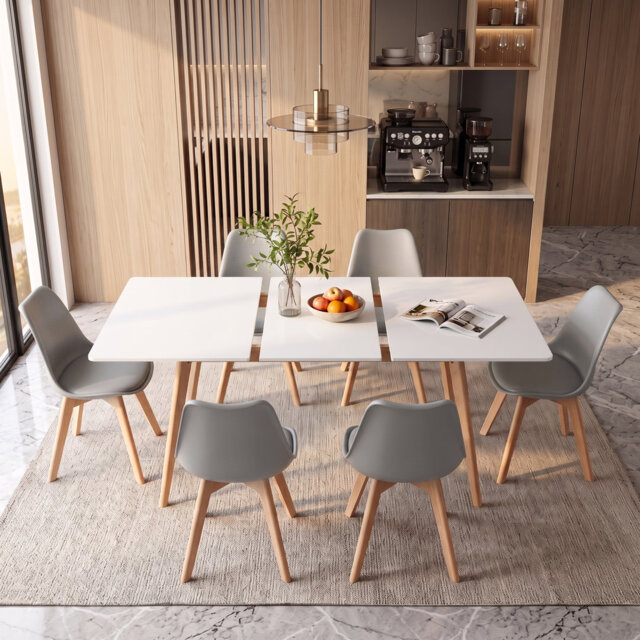 6 -Person Extendable Dining Set