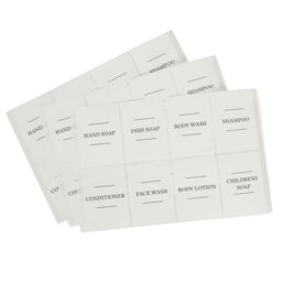 Soap Dispenser Labels - Pack of 3