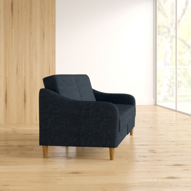 2 Seater Linen Blend Sofa