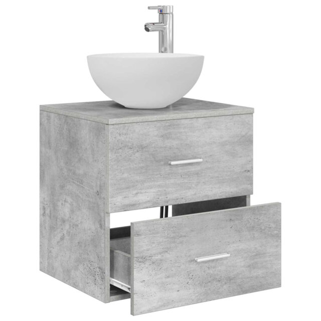 Single Bathroom Vanity with Ceramic Basin