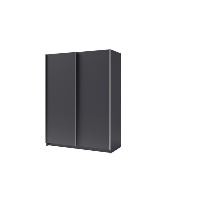 GOZO II 11 SLIDING WARDROBE L-180 (2D) WITHOUT MIRROR U12257 Graphite Gray U12257 Graphite Gray II 11 B