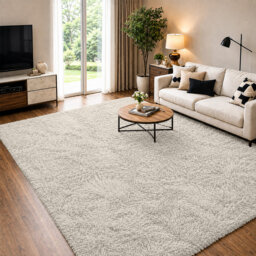 Soft Fluffy Living Room Large Area Rug