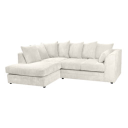 Moana 3 Seater Corduroy Corner Sofa