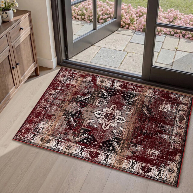 Luxury Anti-Slip Large Traditional Rugs Bedroom Living Room Rug Hallway Runner