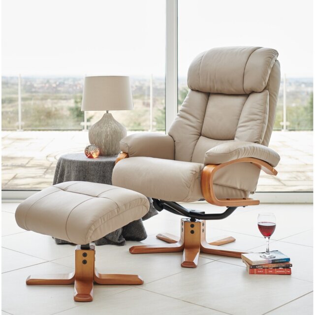 Karev 75cm Wide Swivel Standard Recliner