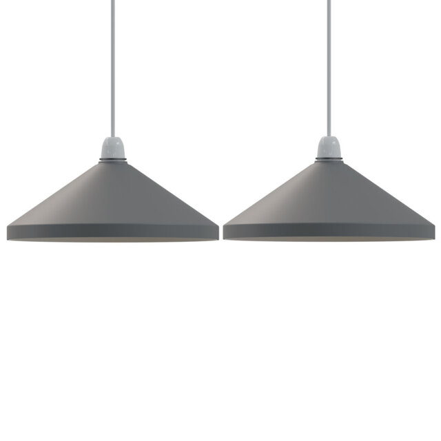 19cm H Metal Cone Lamp Shade ( Screw On )