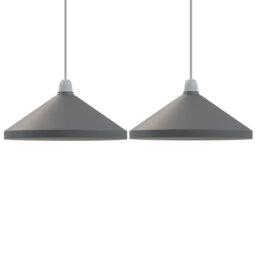 19cm H Metal Cone Lamp Shade ( Screw On )