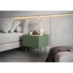 Cartegena 45cm W Laminate Bedside Table