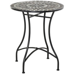 Anjuman Round Metal Outdoor Dining Table,Coffee Table,Bistro Table , 60cm cm W 60cm cm D