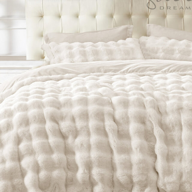 Luxury Thermal Supersoft Faux Fur Duvet Set