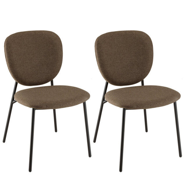 Luanna 46cm H Polyester Upholstered Side Chair