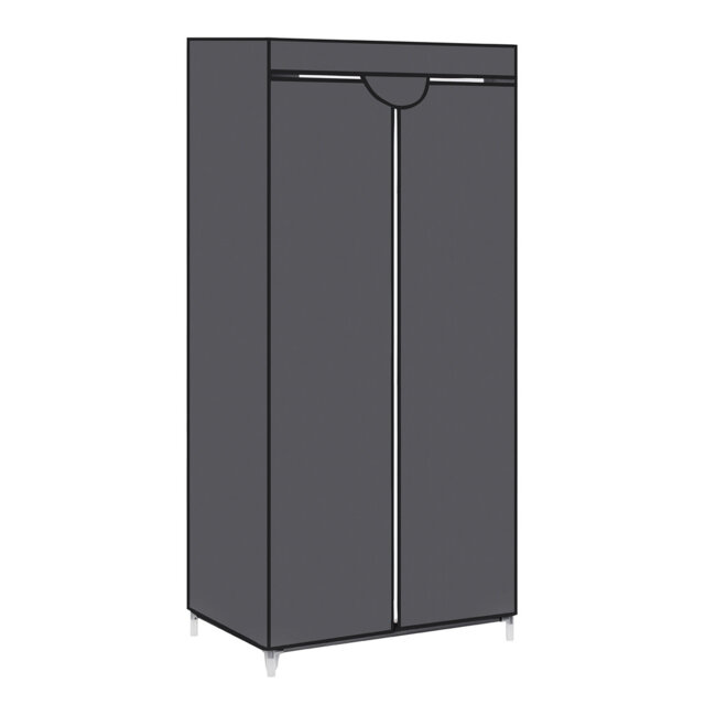 Almandine 75cm Industrial Pipe Clothing Rack