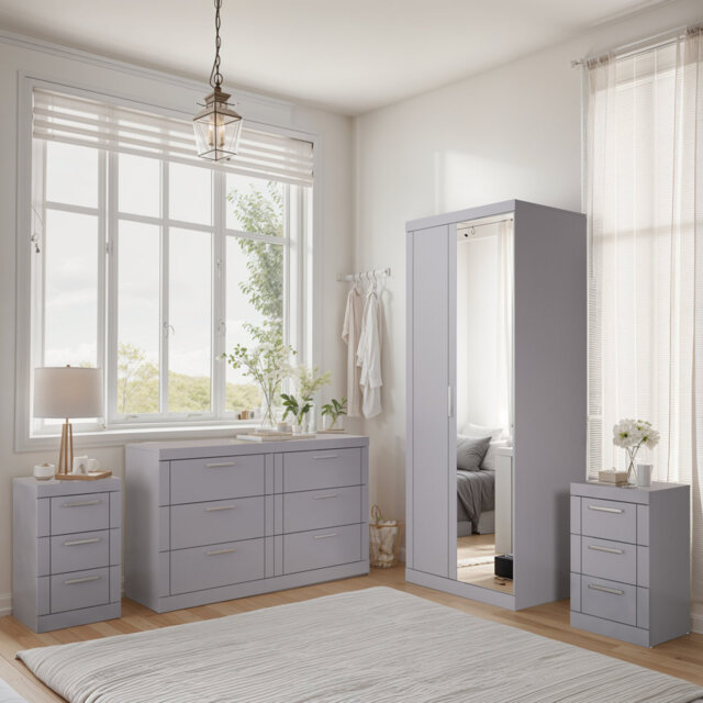 Kimberley Essential 4 Piece Bedroom Set