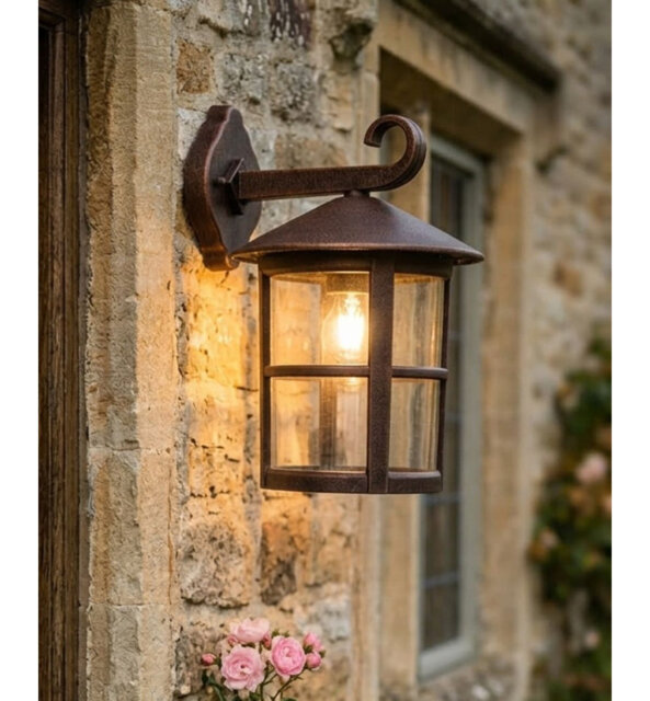 Stratford 32cm H Outdoor Wall Lantern