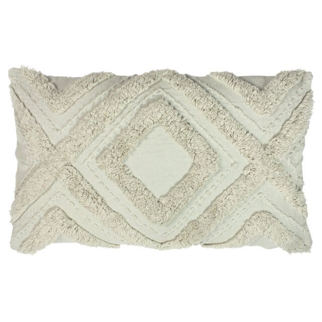 Geometric Rectangular Lumbar Cushion Cover